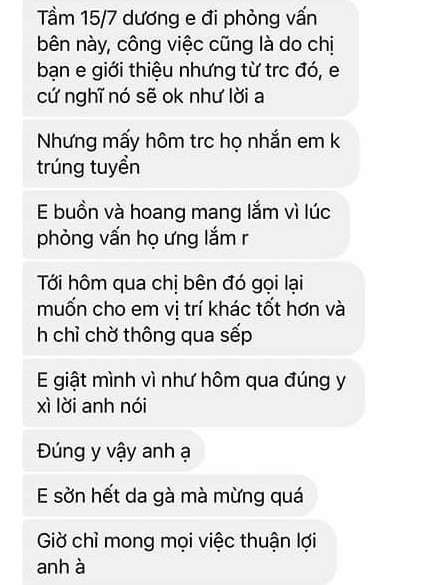 Thầy dự đoán tương lai đúng không